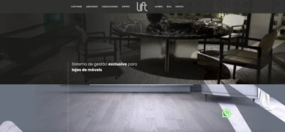 Criação do site Sistema LIft em Londrina